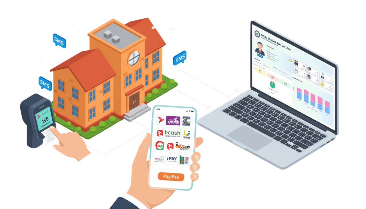 প্রতিষ্ঠান ব্যবস্থাপনা ড্যাশবোর্ড